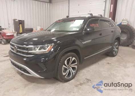 2022 Volkswagen Atlas Cross Sport 3.6L V6 Sel из США, поврежденный, VIN 1V2BE2CA1NC202246